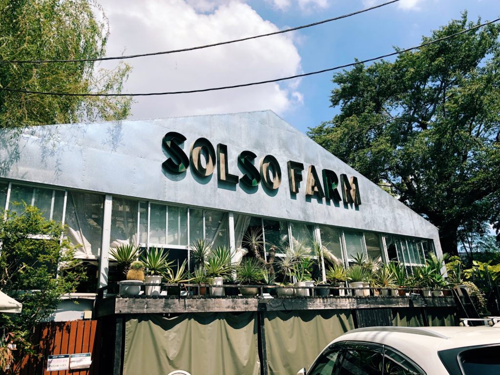 ドライブデートにもオススメの植物ショップ Solso Farm ソルソファーム Brew
